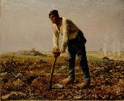 Jean-Franc Millet, Man with a hoe